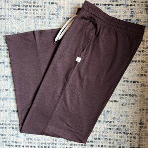 VUORI Halo Essential Wide leg Pant - Java Heather - Size S regular